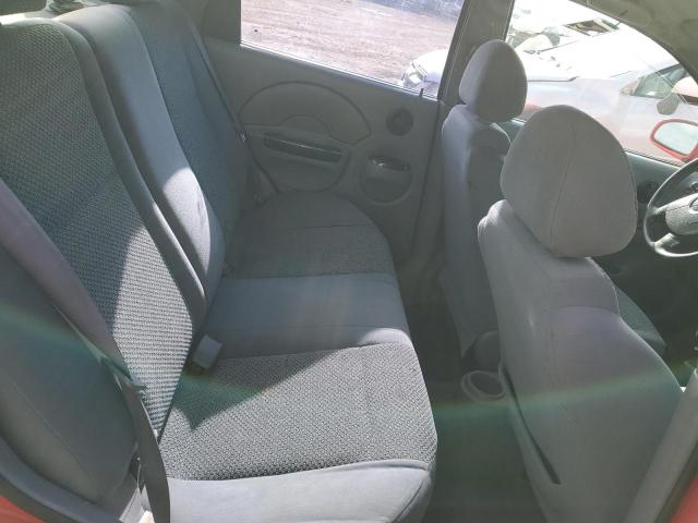 KL1TJ52674B170785 - 2004 CHEVROLET AVEO LS أحمر صورة 10
