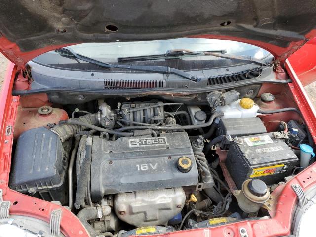 KL1TJ52674B170785 - 2004 CHEVROLET AVEO LS RED photo 11