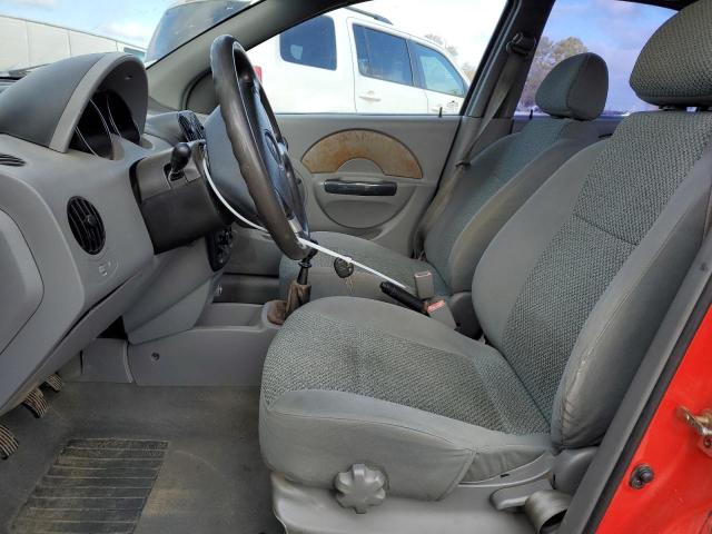 KL1TJ52674B170785 - 2004 CHEVROLET AVEO LS أحمر صورة 7