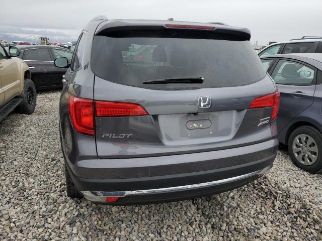 5FNYF6H90GB086803 - 2016 HONDA PILOT TOURING GRAY photo 6