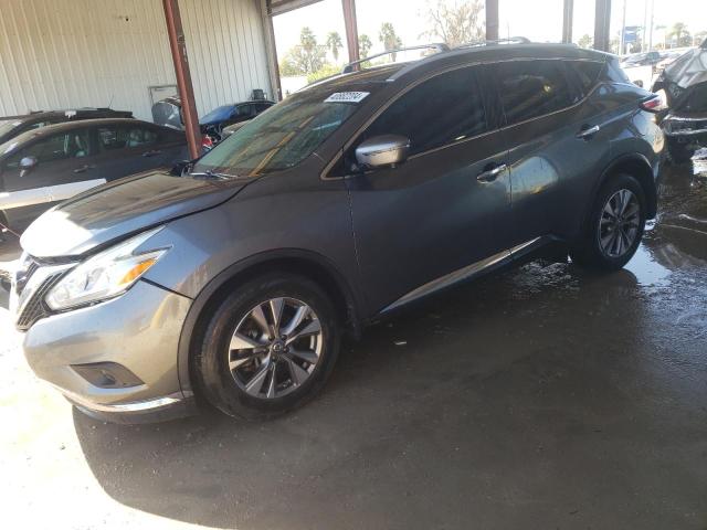 5N1AZ2MG2GN166395 - 2016 NISSAN MURANO S GRAY photo 1