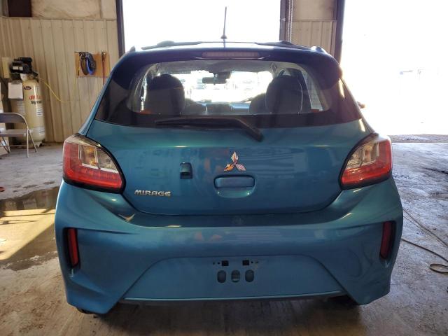 ML32AUHJ0MH005218 - 2021 MITSUBISHI MIRAGE ES BLUE photo 6