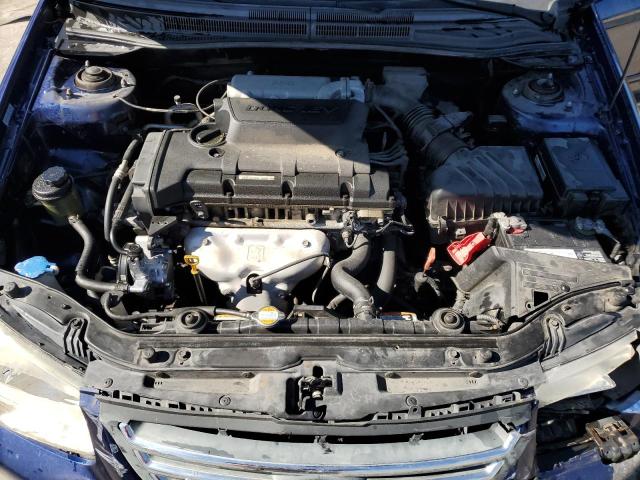 KNAFE121485535352 - 2008 KIA SPECTRA EX BLUE photo 11