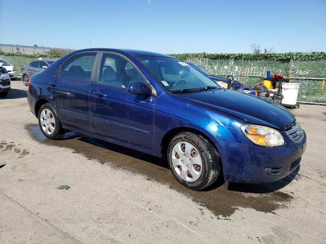 KNAFE121485535352 - 2008 KIA SPECTRA EX BLUE photo 4