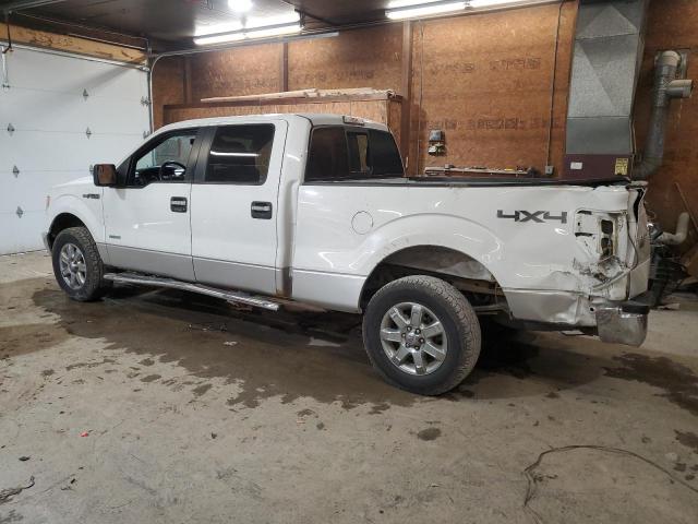 1FTFW1ETXDKF34862 - 2013 FORD F150 SUPERCREW WHITE photo 2