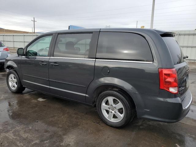 2C4RDGDG2CR105628 - 2012 DODGE GRAND CARA CREW GRAY photo 2