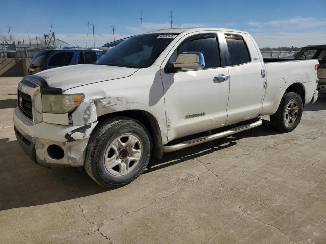 5TFRU54138X007166 - 2008 TOYOTA TUNDRA DOUBLE CAB WHITE photo 1