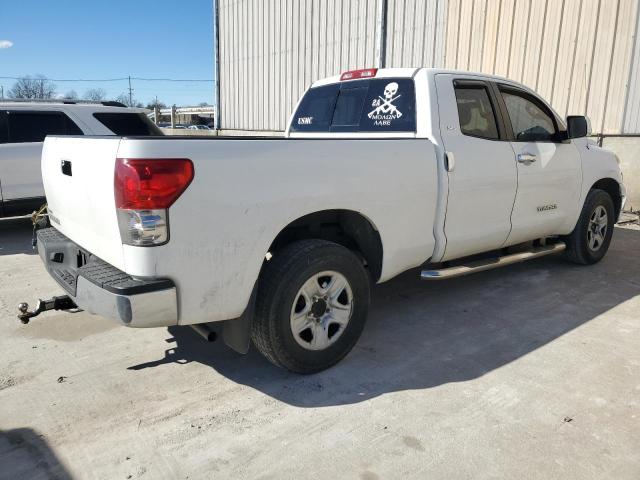 5TFRU54138X007166 - 2008 TOYOTA TUNDRA DOUBLE CAB WHITE photo 3