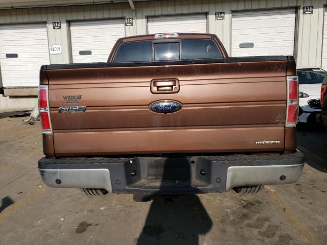 1FTFW1EF7BKD08060 - 2011 FORD F150 SUPERCREW BROWN photo 6