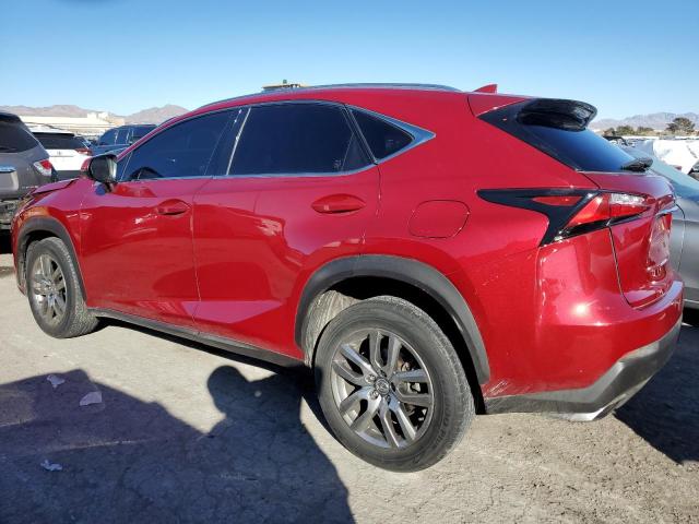 JTJBARBZ4F2036533 - 2015 LEXUS NX 200T RED photo 2