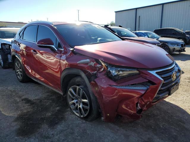 JTJBARBZ4F2036533 - 2015 LEXUS NX 200T RED photo 4