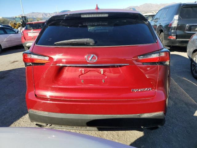 JTJBARBZ4F2036533 - 2015 LEXUS NX 200T RED photo 6