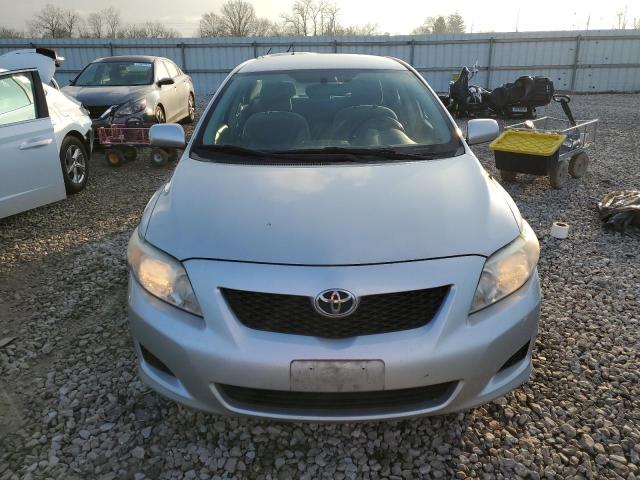 JTDBL40E899065724 - 2009 TOYOTA COROLLA BASE SILVER photo 5