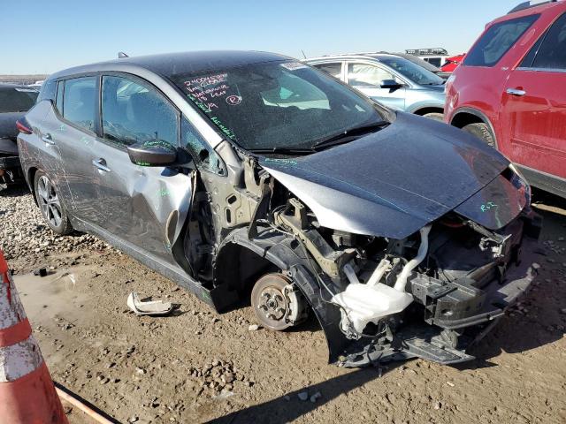 1N4AZ1CP1JC315484 - 2018 NISSAN LEAF S GRAY photo 4