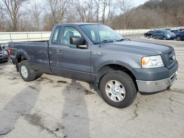 1FTRF14W47NA16693 - 2007 FORD F150 CHARCOAL photo 4