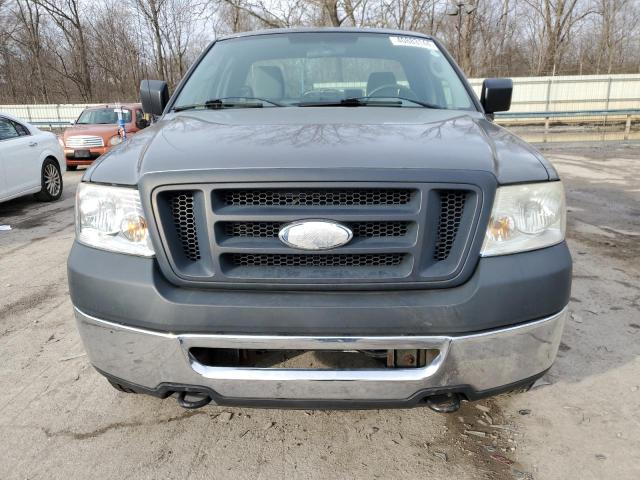 1FTRF14W47NA16693 - 2007 FORD F150 CHARCOAL photo 5