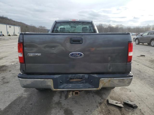 1FTRF14W47NA16693 - 2007 FORD F150 CHARCOAL photo 6