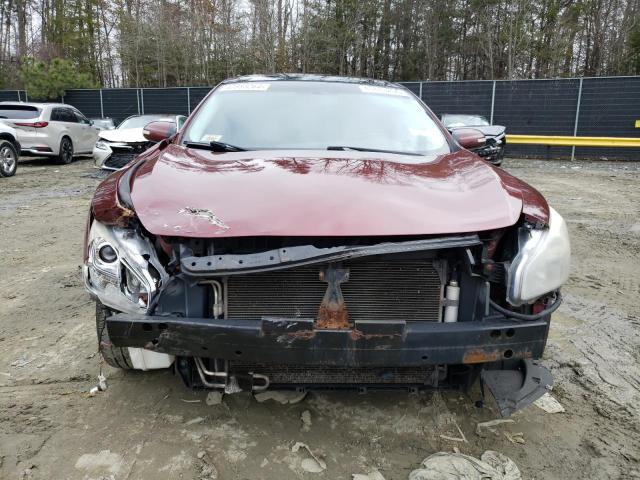 1N4AA5AP8AC816793 - 2010 NISSAN MAXIMA S BURGUNDY photo 5