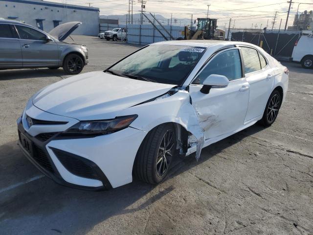 4T1S31AK9RU627576 - 2024 TOYOTA CAMRY SE NIGHT SHADE WHITE photo 1