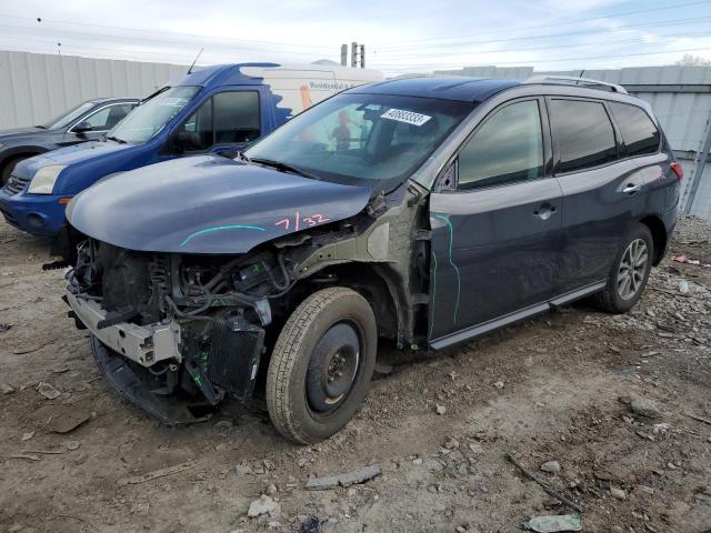 5N1AR2MN6EC733831 - 2014 NISSAN PATHFINDER S CHARCOAL photo 1