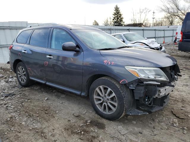 5N1AR2MN6EC733831 - 2014 NISSAN PATHFINDER S CHARCOAL photo 4