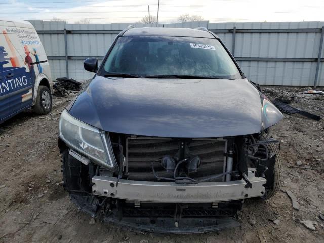 5N1AR2MN6EC733831 - 2014 NISSAN PATHFINDER S CHARCOAL photo 5