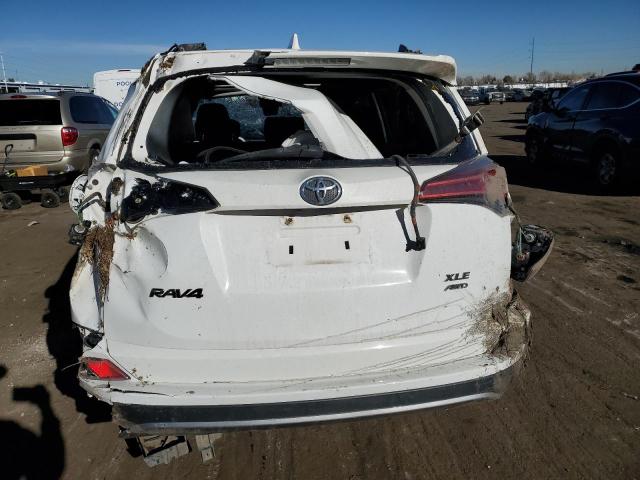 2T3RFREV0HW569551 - 2017 TOYOTA RAV4 XLE WHITE photo 6