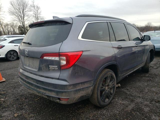 5FNYF6H28NB072079 - 2022 HONDA PILOT SE GRAY photo 3