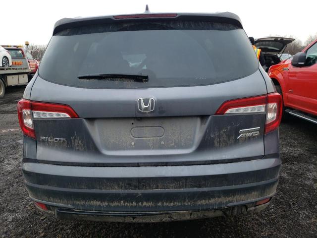 5FNYF6H28NB072079 - 2022 HONDA PILOT SE GRAY photo 6