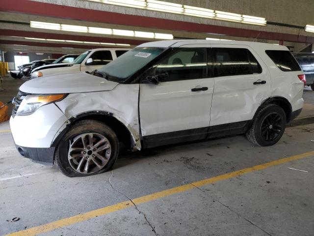 1FM5K8ARXDGA56144 - 2013 FORD EXPLORER POLICE INTERCEPTOR WHITE photo 1