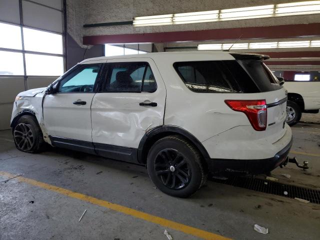 1FM5K8ARXDGA56144 - 2013 FORD EXPLORER POLICE INTERCEPTOR თეთრი ფოტო 2