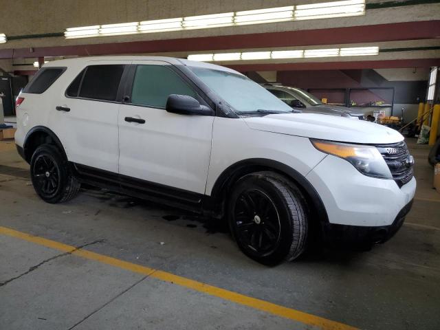 1FM5K8ARXDGA56144 - 2013 FORD EXPLORER POLICE INTERCEPTOR WHITE photo 4