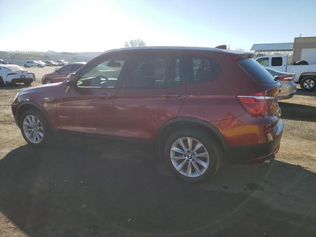 5UXWX9C50E0D33793 - 2014 BMW X3 XDRIVE28I RED photo 2