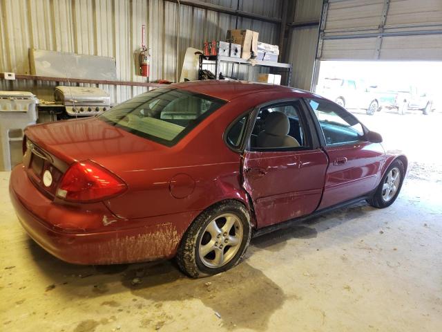 1FAFP55291A282721 - 2001 FORD TAURUS SES RED photo 3