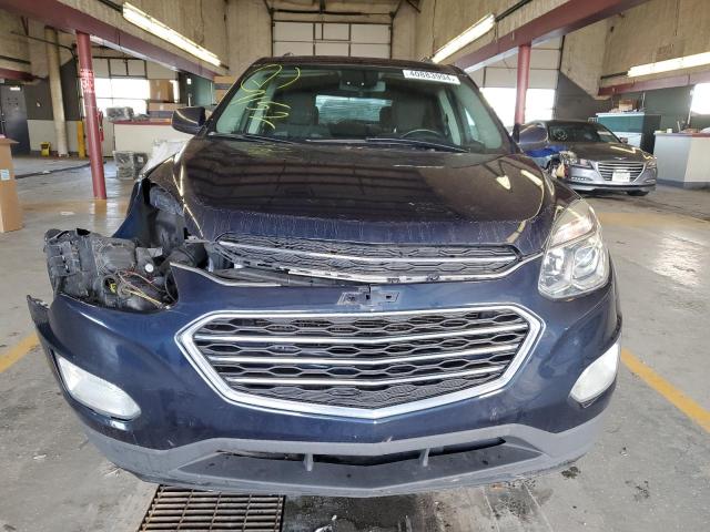 2GNALCEKXH6257152 - 2017 CHEVROLET EQUINOX LT BLUE photo 5