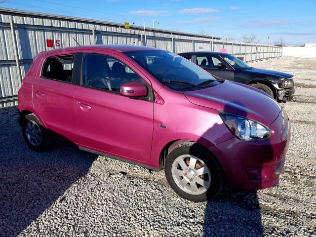 ML32A4HJ3FH057557 - 2015 MITSUBISHI MIRAGE ES PINK photo 4