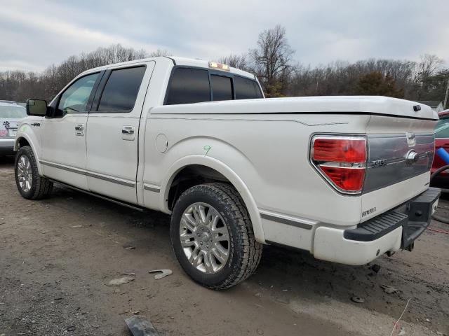 1FTFW1CF9BFB16571 - 2011 FORD F150 SUPERCREW WHITE photo 2