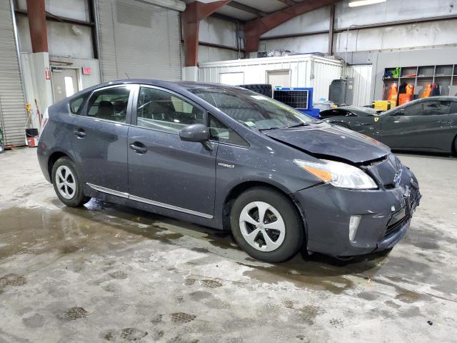 JTDKN3DU7E1755396 - 2014 TOYOTA PRIUS GRAY photo 4