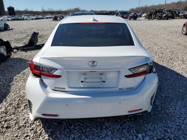 JTHHE5BC2F5002755 - 2015 LEXUS RC 350 WHITE photo 6