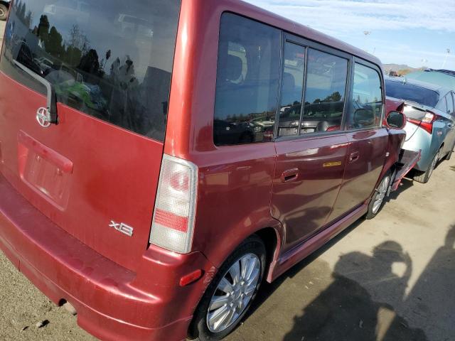 JTLKT324164090010 - 2006 TOYOTA SCION XB BURGUNDY photo 3