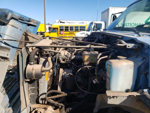 1FDNF70J3PVA11783 - 1993 FORD F700 BLUE photo 7