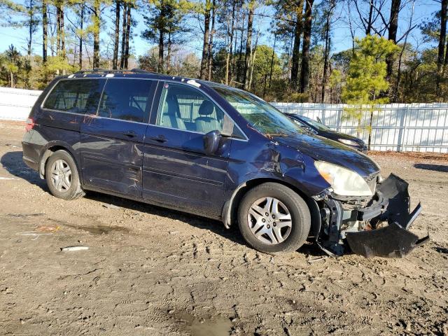 5FNRL38667B044394 - 2007 HONDA ODYSSEY EXL BLUE photo 4