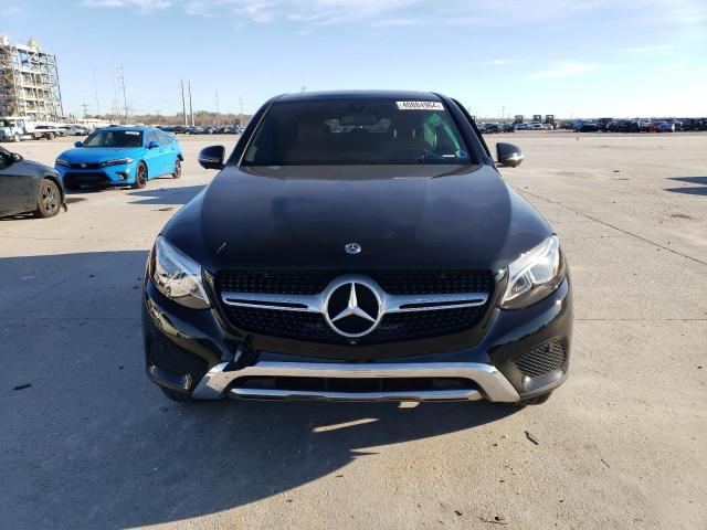 WDC0J4KB4KF501731 - 2019 MERCEDES-BENZ GLC COUPE 300 4MATIC BLACK photo 5