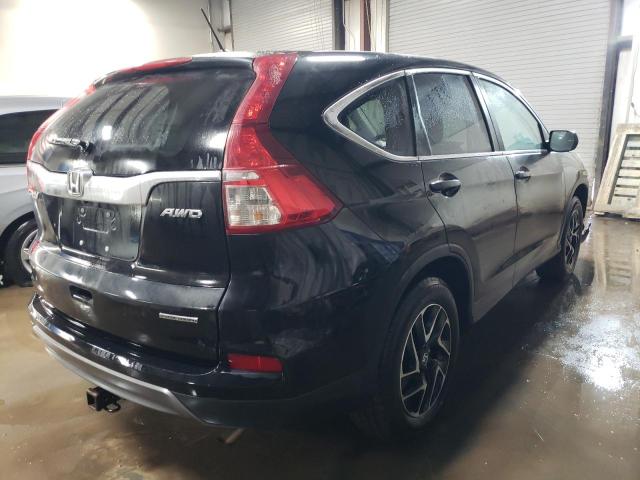 5J6RM4H48GL043188 - 2016 HONDA CR-V SE BLACK photo 3