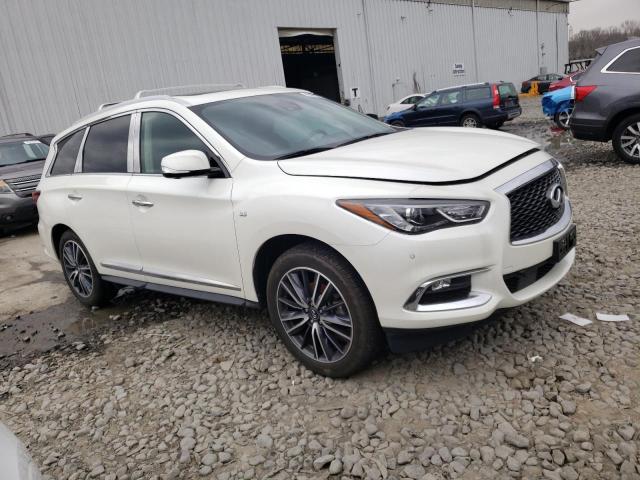 5N1DL0MM6LC525620 - 2020 INFINITI QX60 LUXE WHITE photo 4