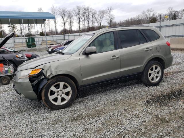 5NMSH13E57H116741 - 2007 HYUNDAI SANTA FE SE GRAY photo 1