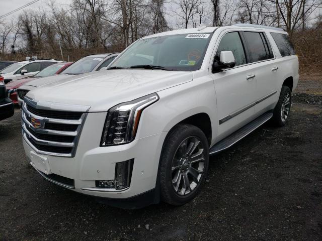 1GYS4HKJ0LR197912 - 2020 CADILLAC ESCALADE ESV LUXURY WHITE photo 1