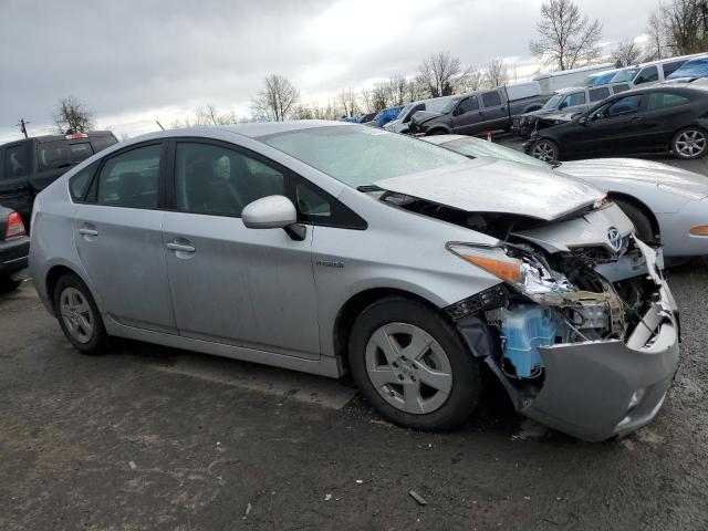 JTDKN3DUXB0253709 - 2011 TOYOTA PRIUS SILVER photo 4