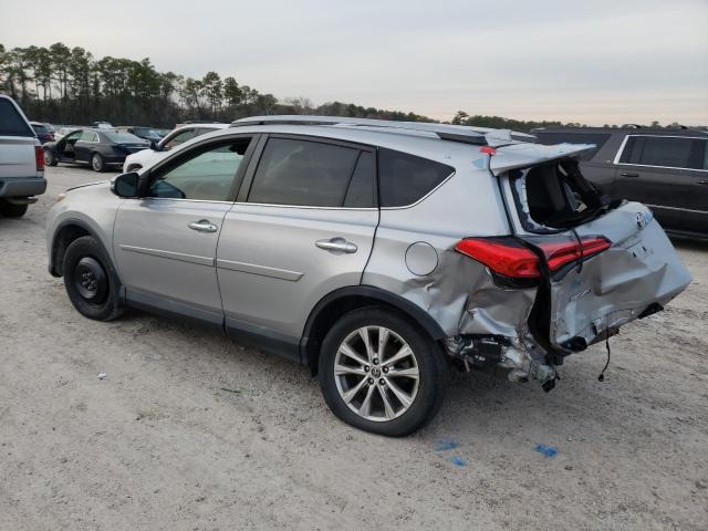 2T3YFREV9JW416586 - 2018 TOYOTA RAV4 LIMITED SILVER photo 2