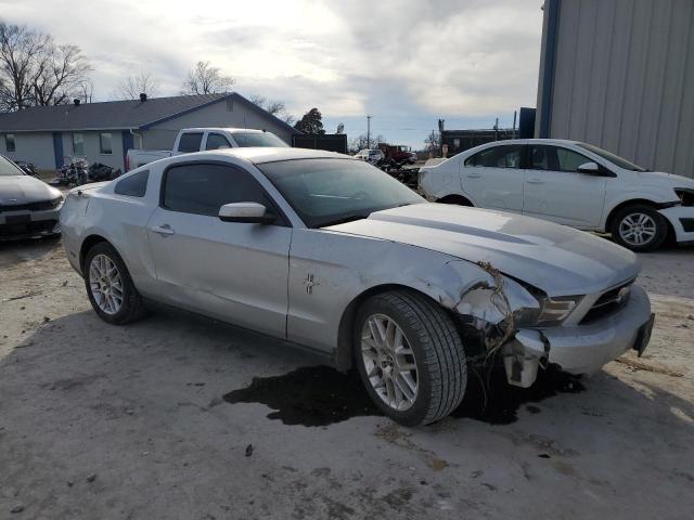 1ZVBP8AM0C5233207 - 2012 FORD MUSTANG SILVER photo 4